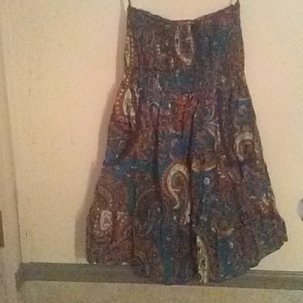 Womens strapless dress
